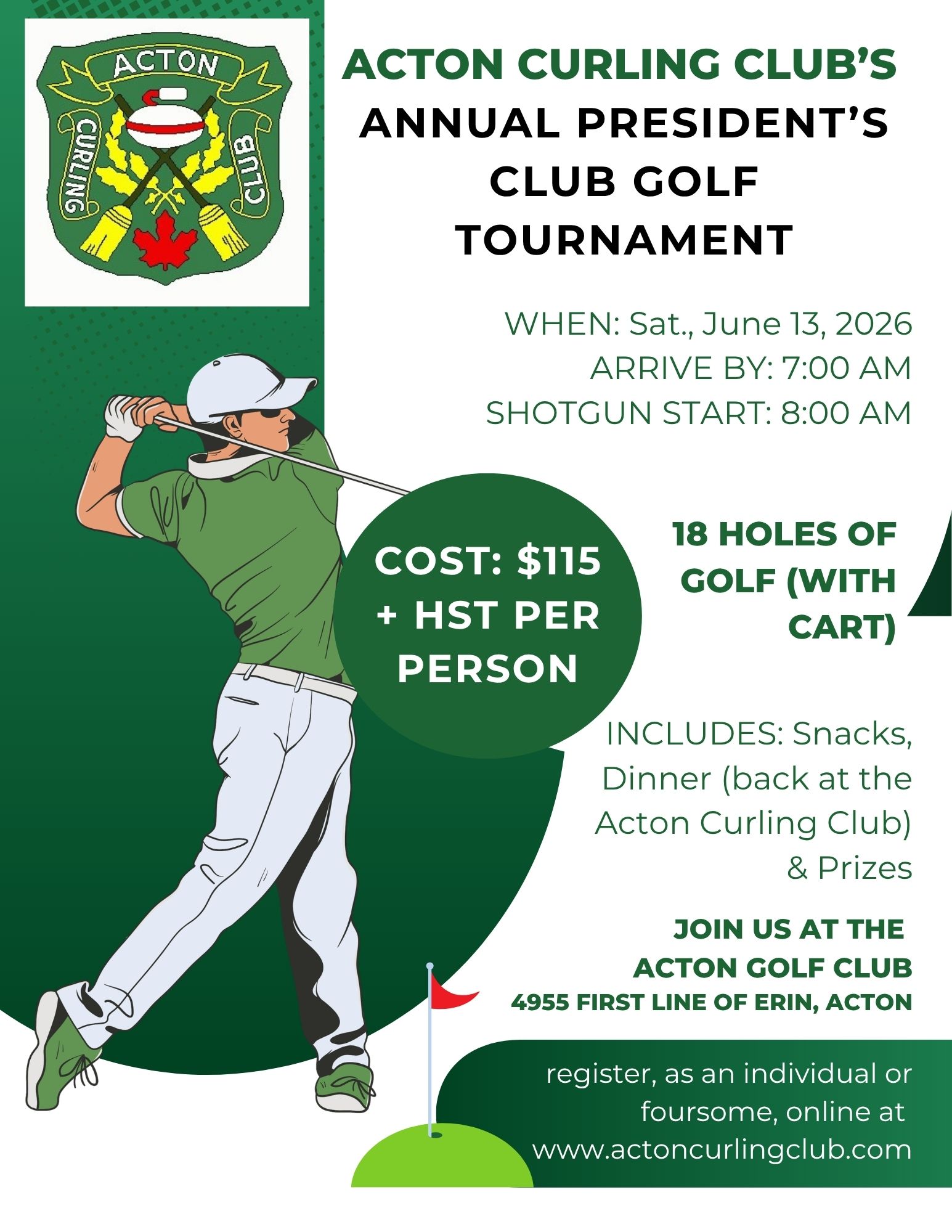 ACC Presidents Club Golf 2026