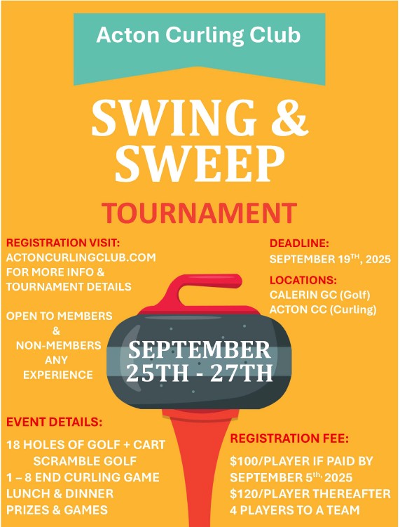 Acton Curling Club Swing & Sweep Tournament
